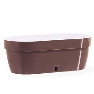 Горщик для квітів "ASTI Window BOX", шаде-білий, 5.2л AST300SHD/WHT фото